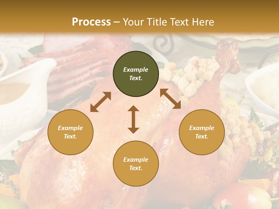 Seasonal Plenty Salad PowerPoint Template