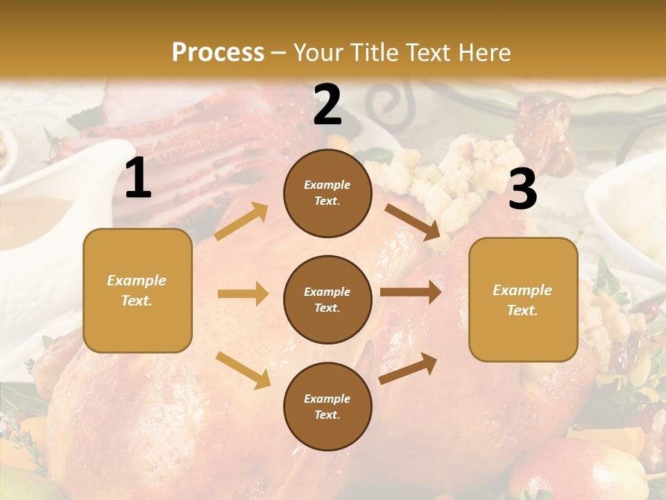Seasonal Plenty Salad PowerPoint Template