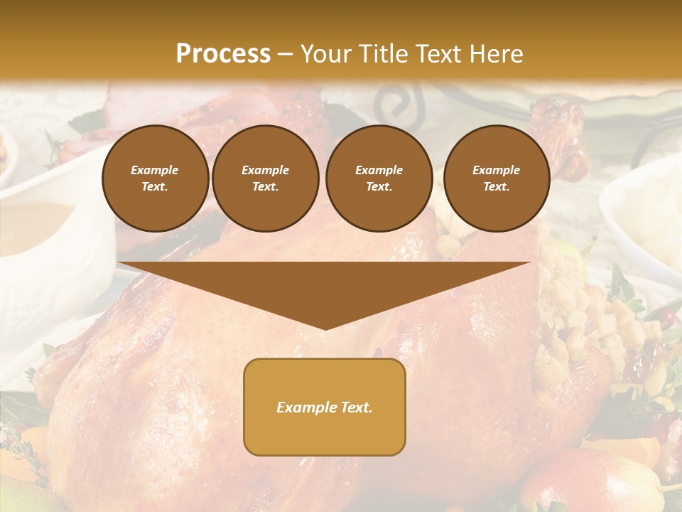 Seasonal Plenty Salad PowerPoint Template