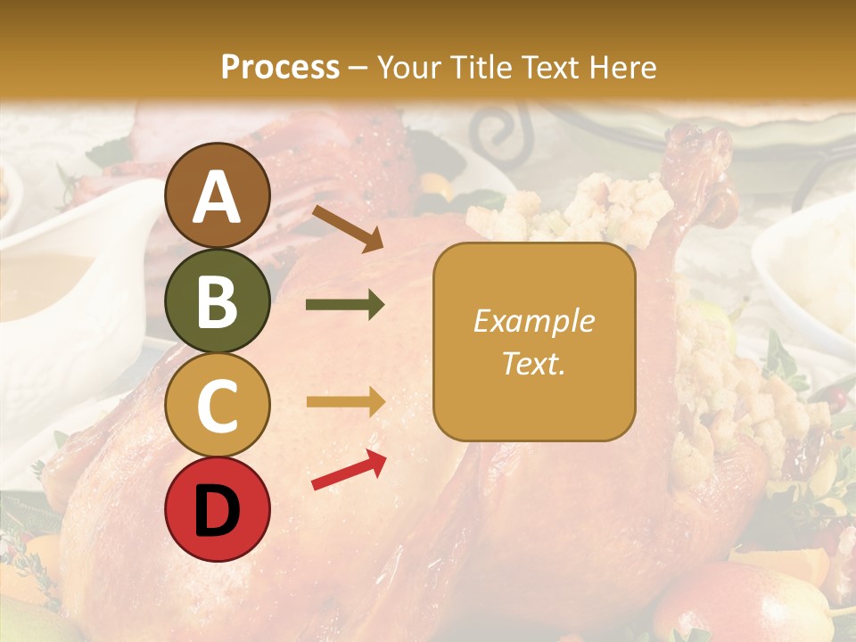 Seasonal Plenty Salad PowerPoint Template