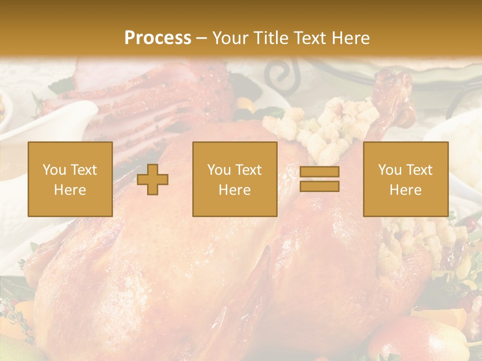 Seasonal Plenty Salad PowerPoint Template