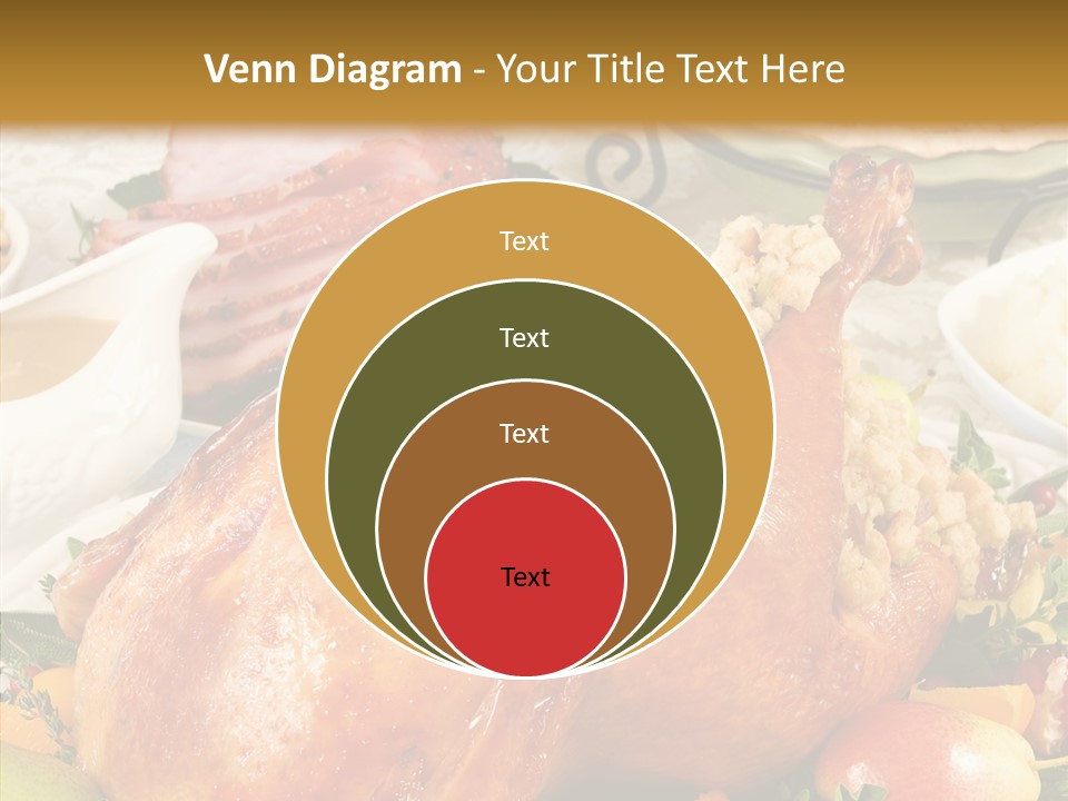 Seasonal Plenty Salad PowerPoint Template