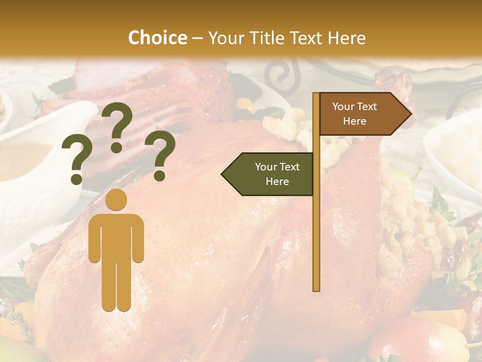Seasonal Plenty Salad PowerPoint Template