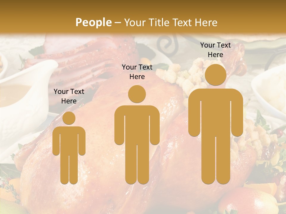 Seasonal Plenty Salad PowerPoint Template