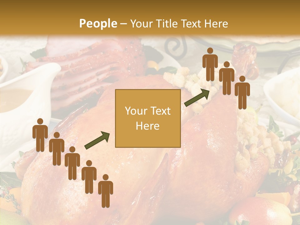 Seasonal Plenty Salad PowerPoint Template