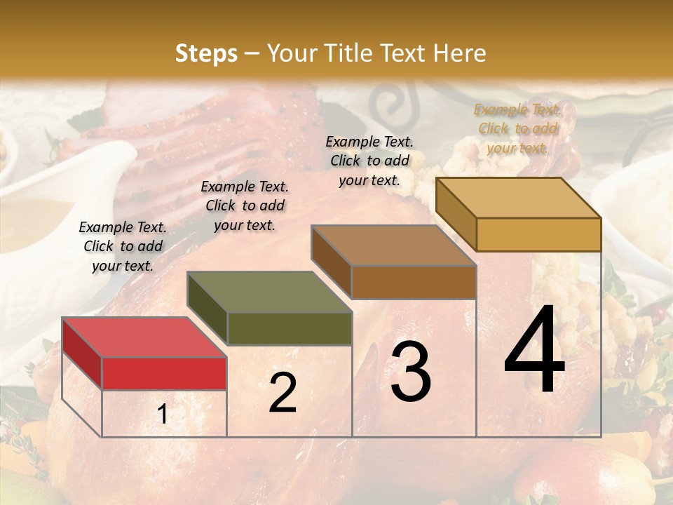 Seasonal Plenty Salad PowerPoint Template