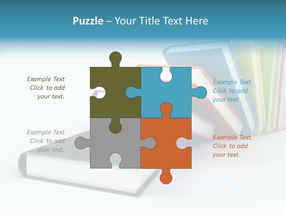 Studying Paper Read PowerPoint Template