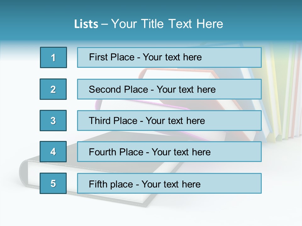 Studying Paper Read PowerPoint Template