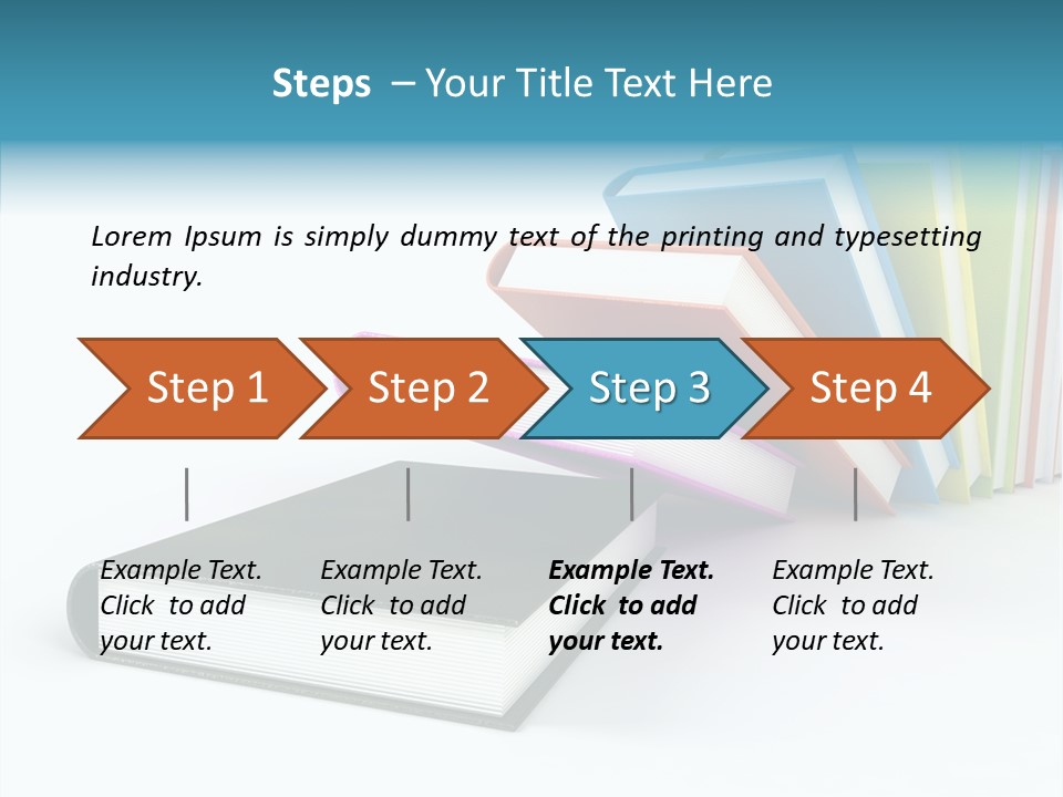 Studying Paper Read PowerPoint Template
