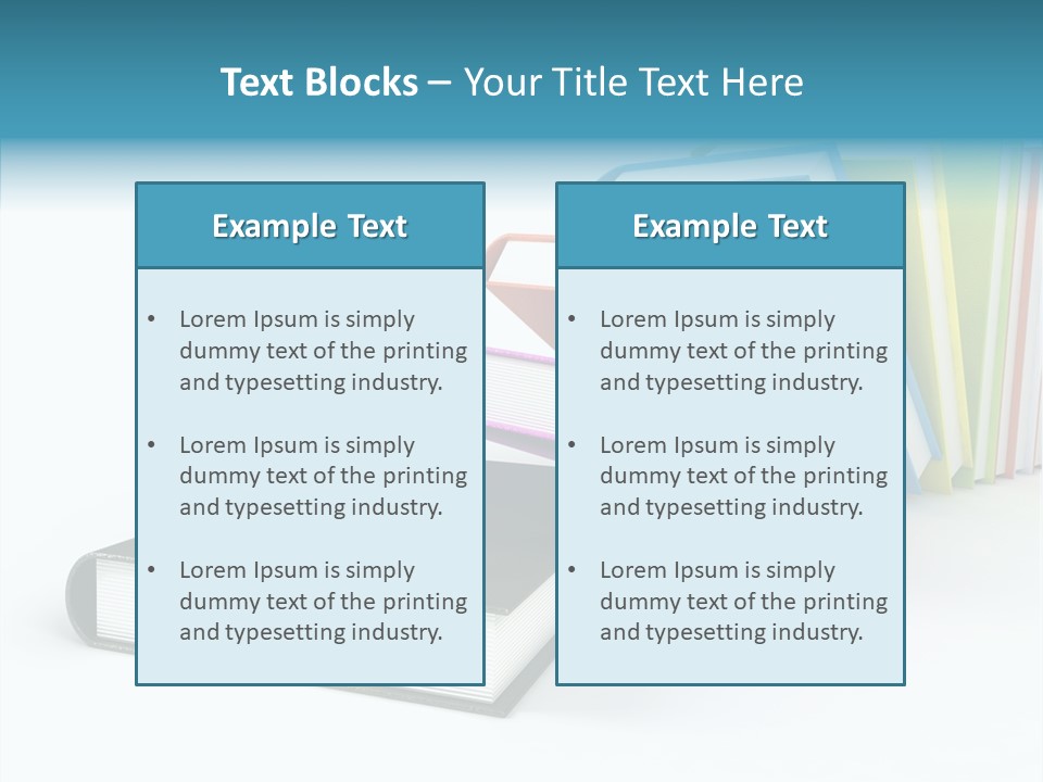 Studying Paper Read PowerPoint Template