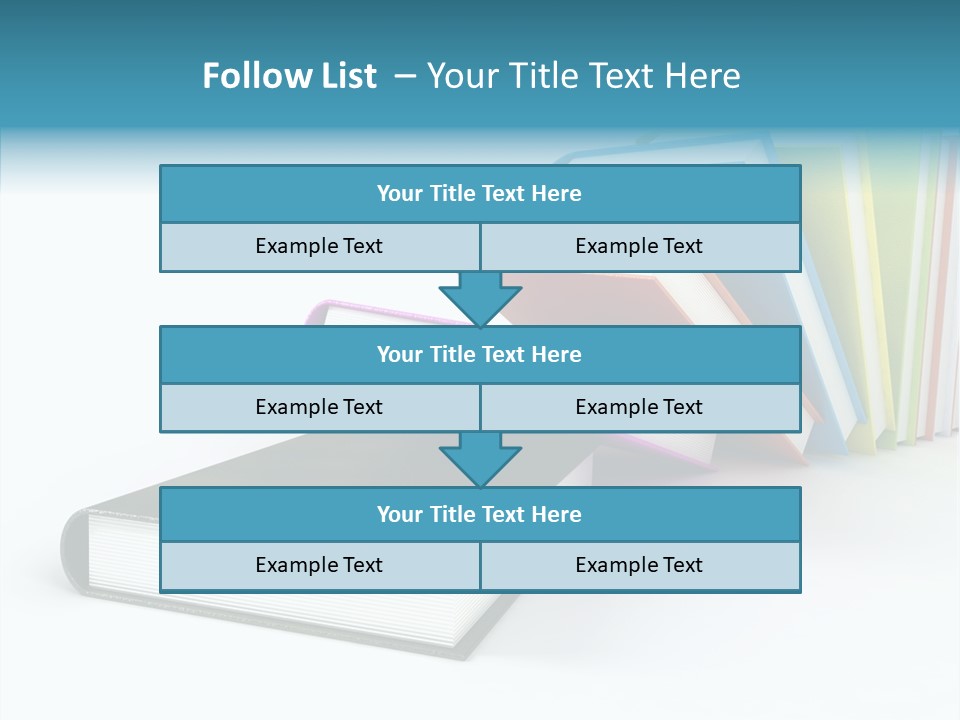 Studying Paper Read PowerPoint Template