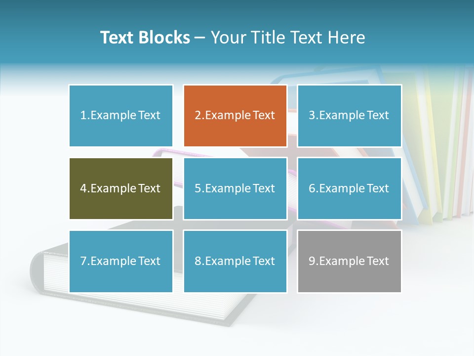 Studying Paper Read PowerPoint Template