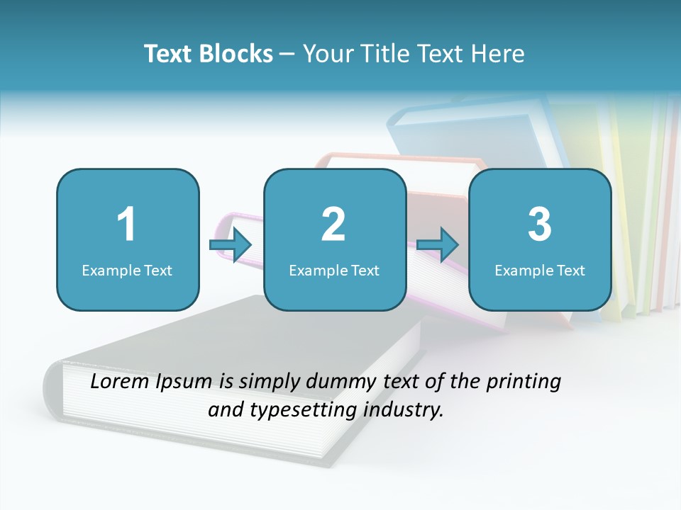 Studying Paper Read PowerPoint Template
