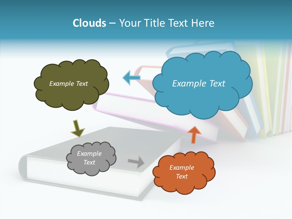 Studying Paper Read PowerPoint Template