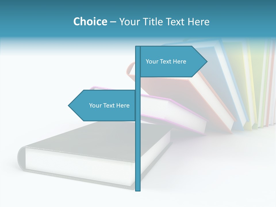 Studying Paper Read PowerPoint Template
