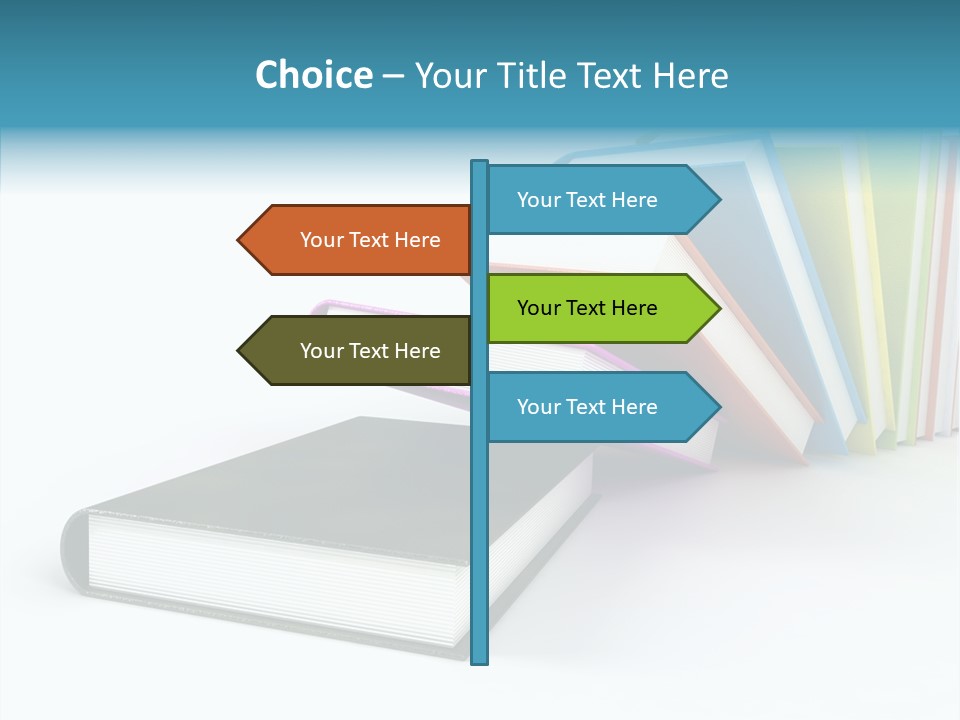 Studying Paper Read PowerPoint Template