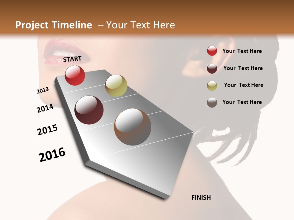 Figure Per On Toon PowerPoint Template