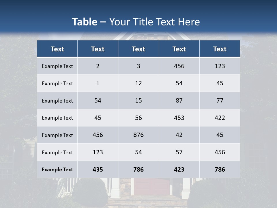 Home Lawn Upscale PowerPoint Template