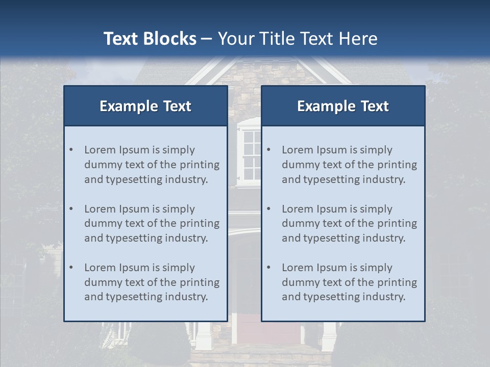 Home Lawn Upscale PowerPoint Template