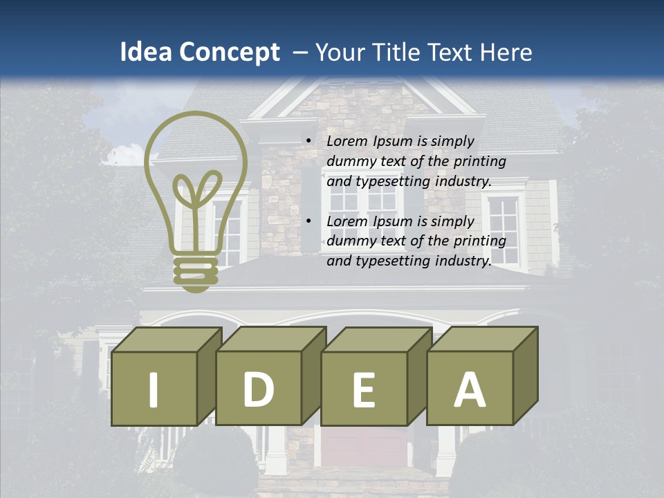 Home Lawn Upscale PowerPoint Template