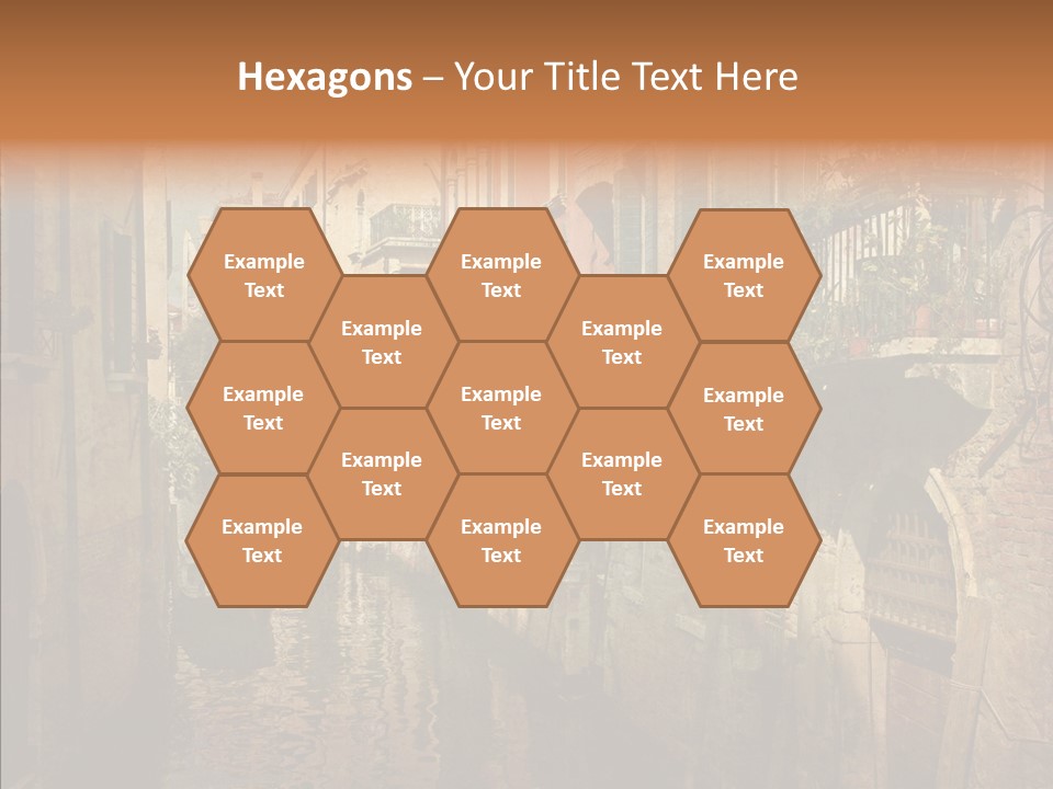 Picturesque Antique Outdoor PowerPoint Template