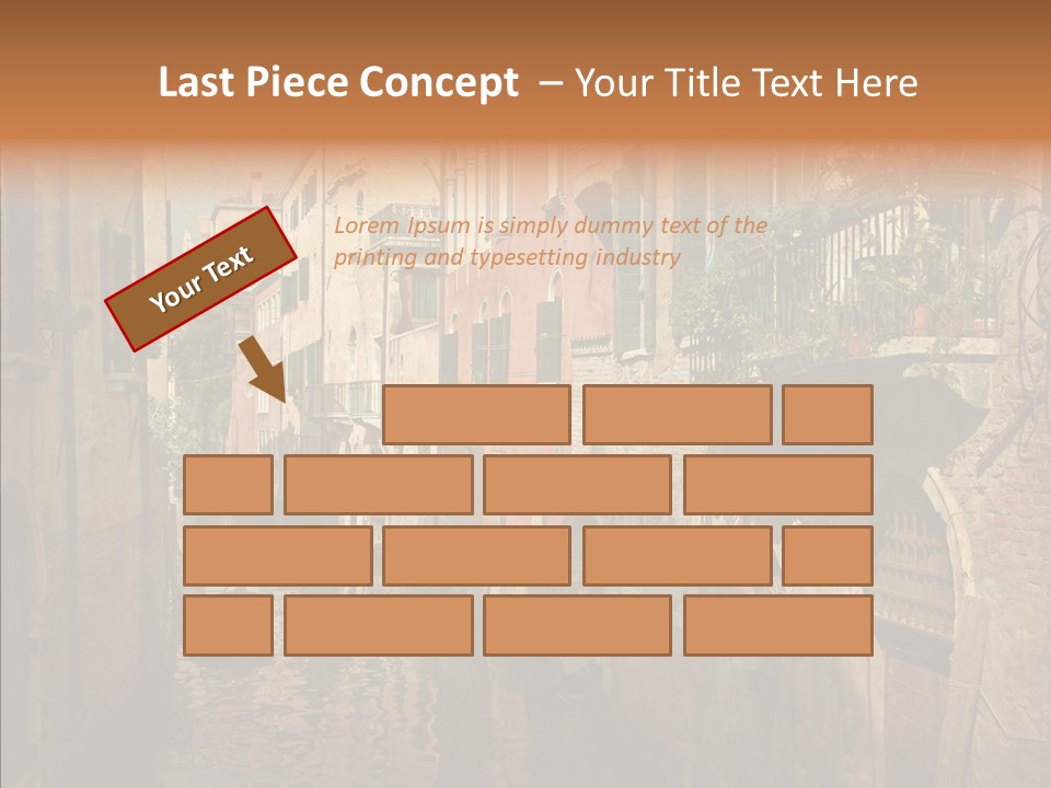 Picturesque Antique Outdoor PowerPoint Template