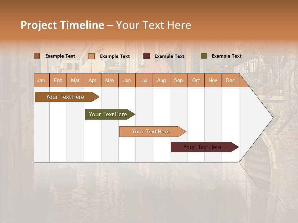 Picturesque Antique Outdoor PowerPoint Template