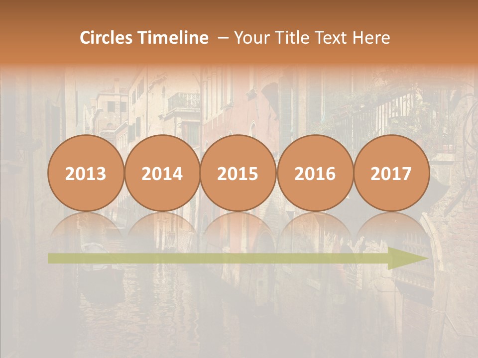 Picturesque Antique Outdoor PowerPoint Template