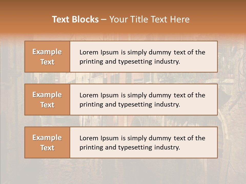 Picturesque Antique Outdoor PowerPoint Template
