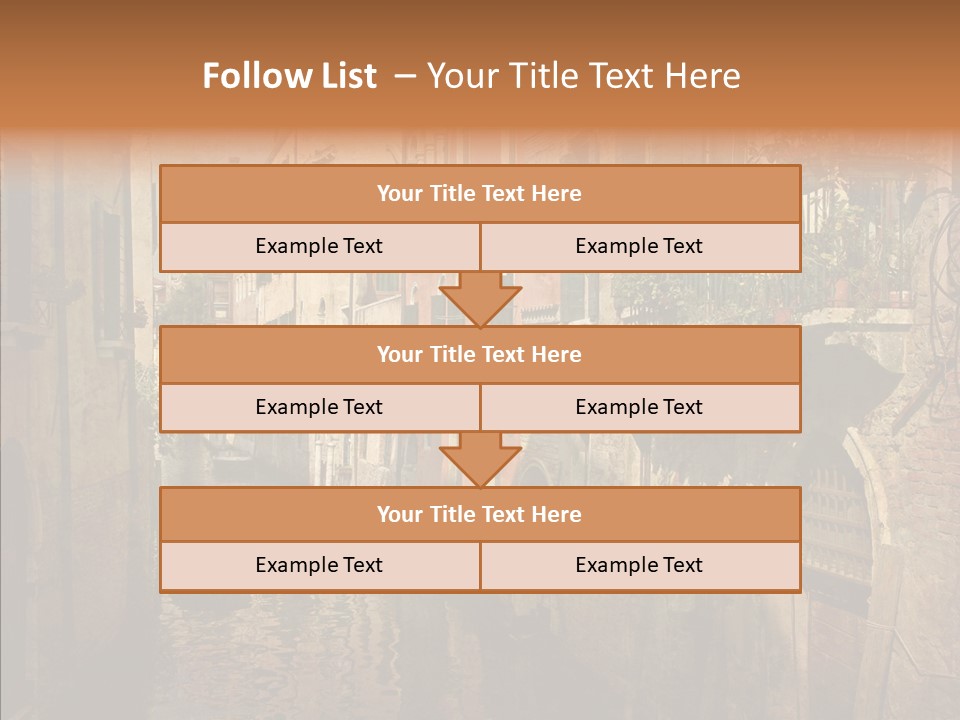 Picturesque Antique Outdoor PowerPoint Template