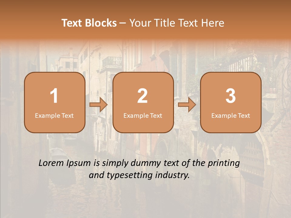 Picturesque Antique Outdoor PowerPoint Template