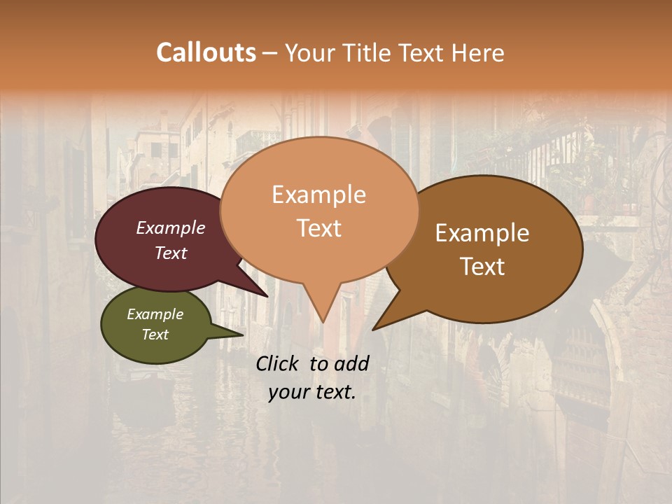 Picturesque Antique Outdoor PowerPoint Template