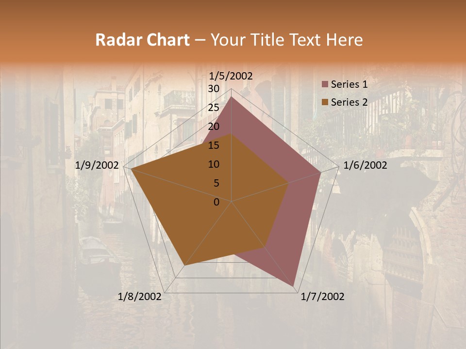 Picturesque Antique Outdoor PowerPoint Template