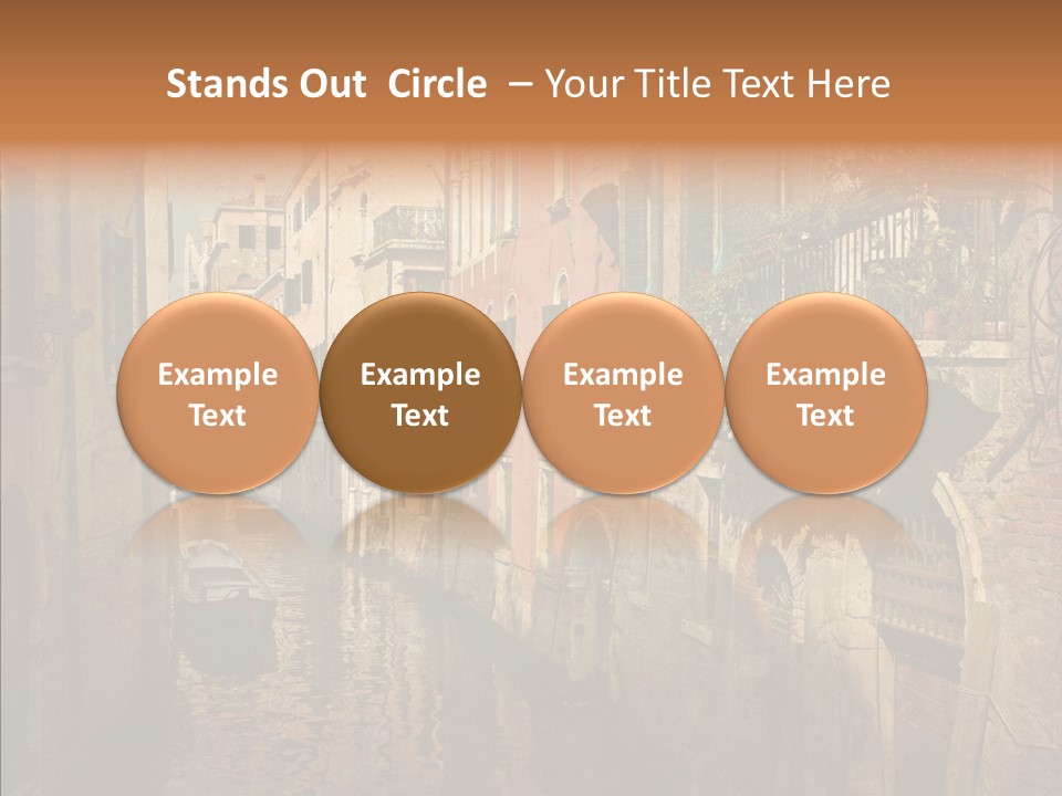 Picturesque Antique Outdoor PowerPoint Template