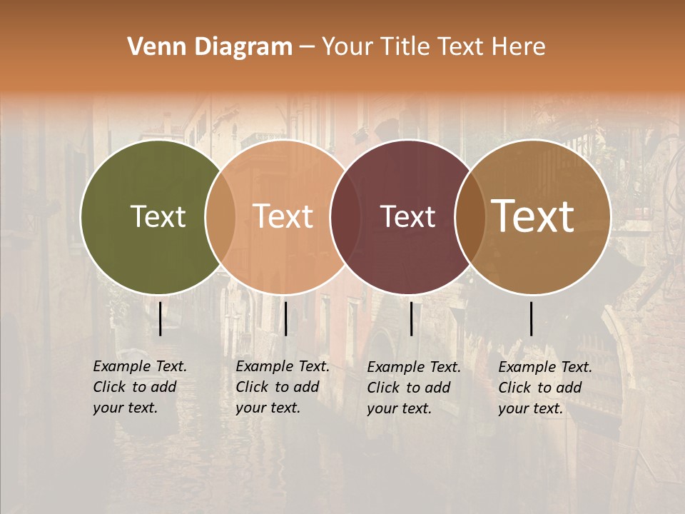 Picturesque Antique Outdoor PowerPoint Template