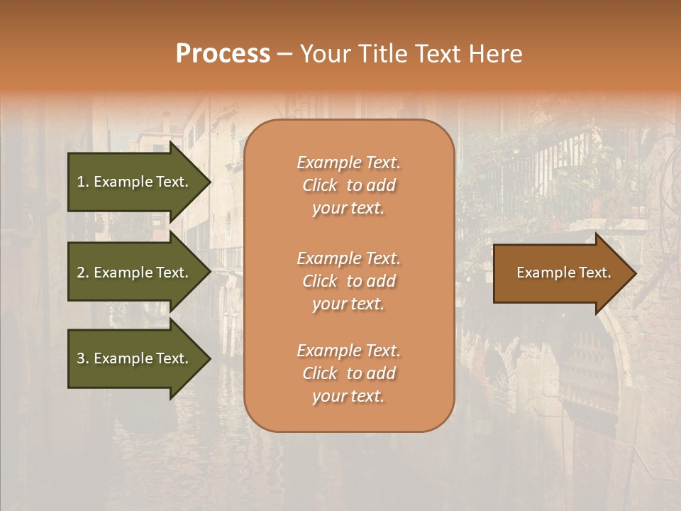 Picturesque Antique Outdoor PowerPoint Template