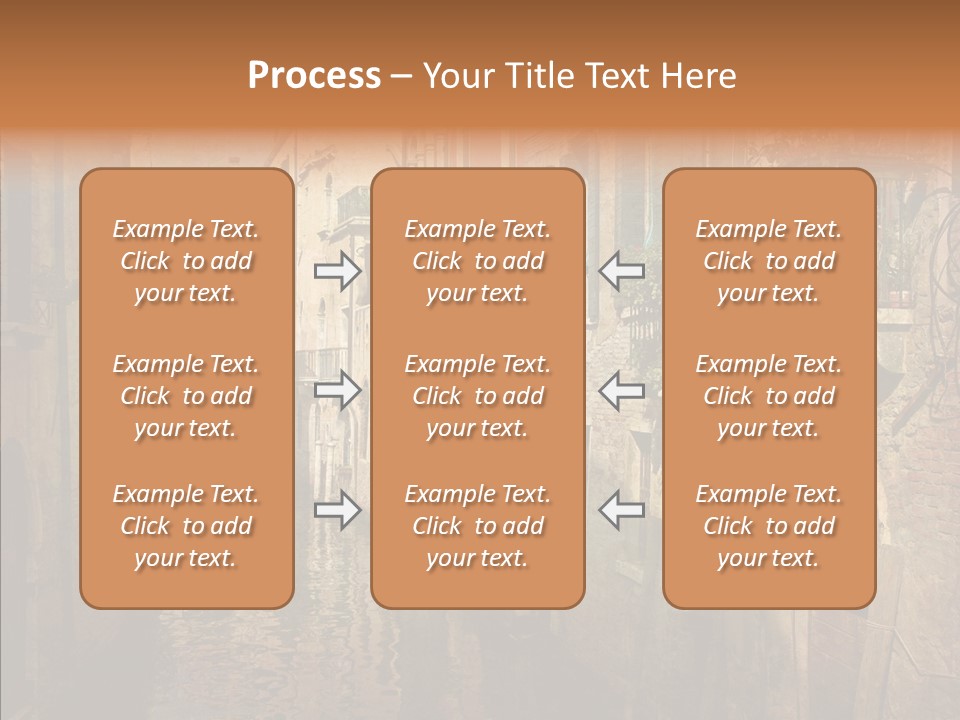 Picturesque Antique Outdoor PowerPoint Template