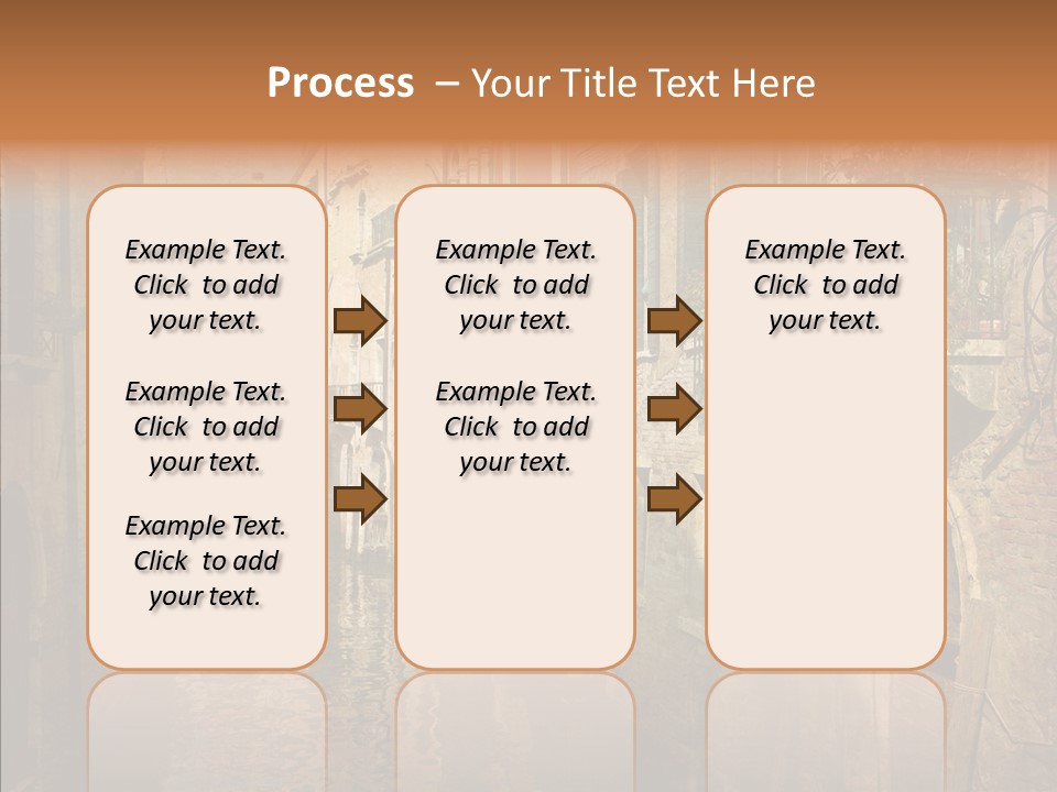 Picturesque Antique Outdoor PowerPoint Template