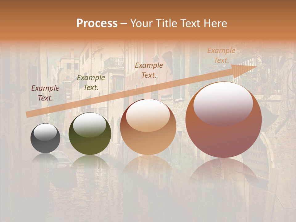 Picturesque Antique Outdoor PowerPoint Template