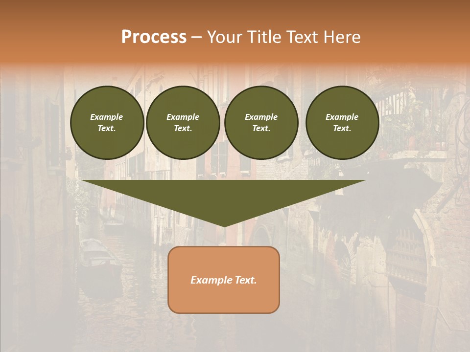 Picturesque Antique Outdoor PowerPoint Template