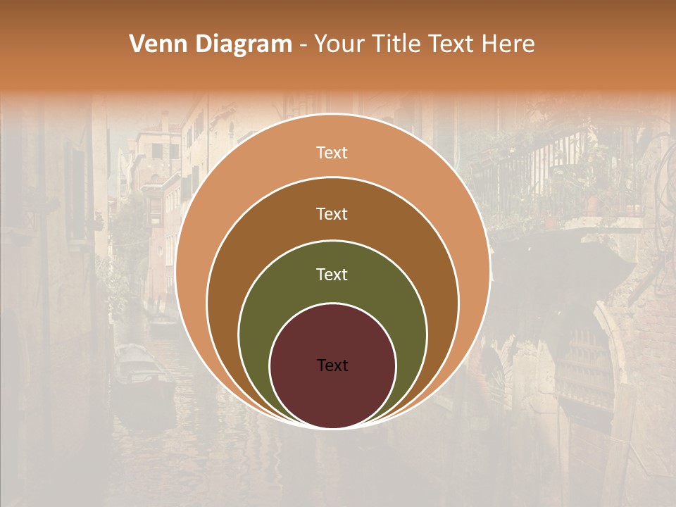 Picturesque Antique Outdoor PowerPoint Template