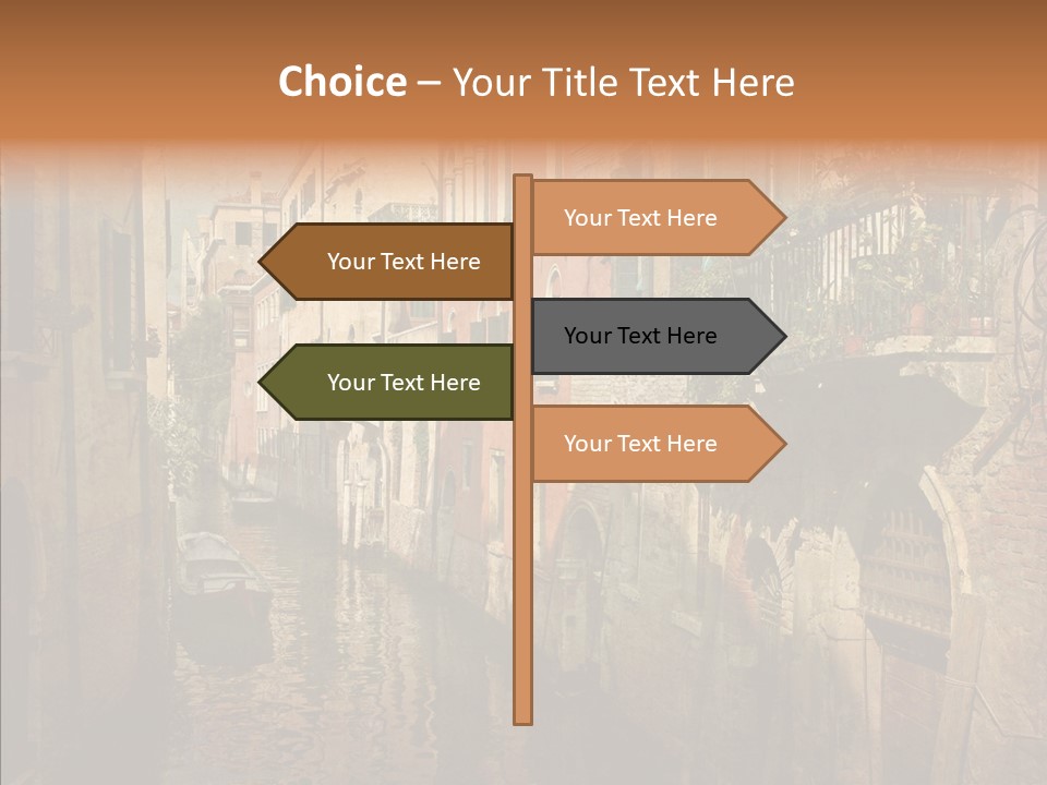Picturesque Antique Outdoor PowerPoint Template