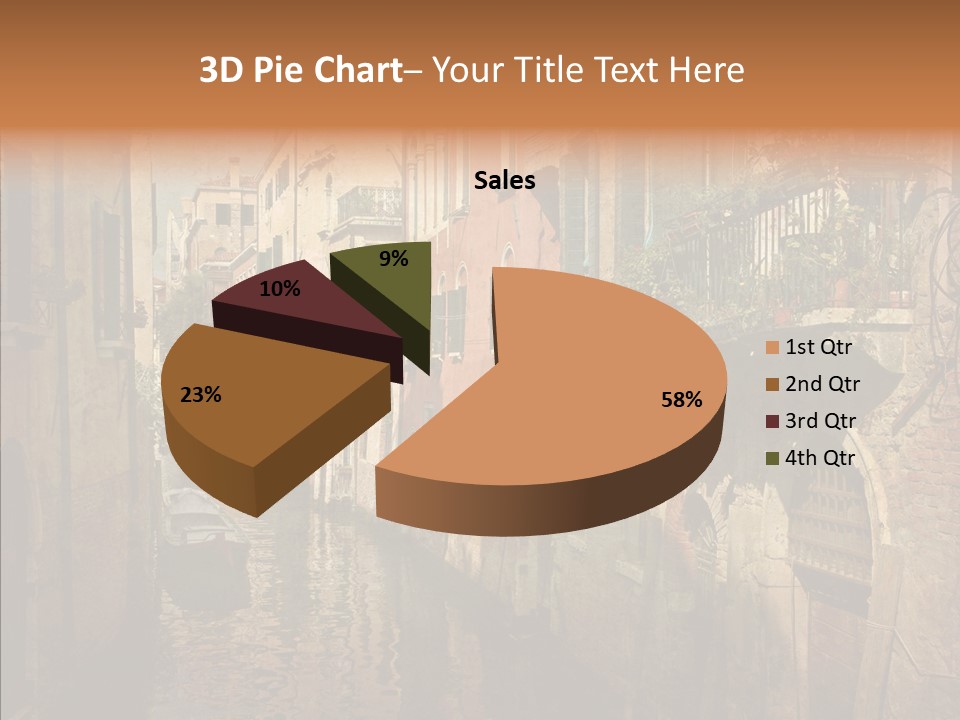 Picturesque Antique Outdoor PowerPoint Template