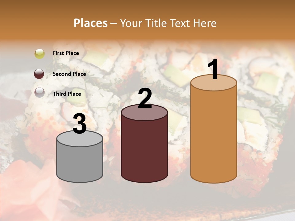 Restaurant Garnish Seaweed PowerPoint Template