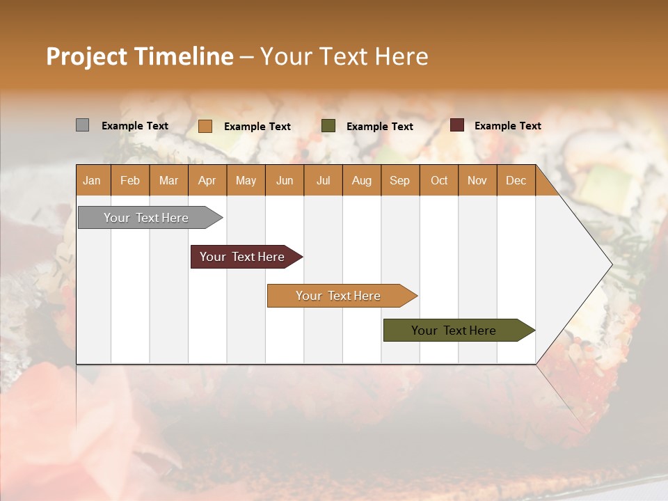 Restaurant Garnish Seaweed PowerPoint Template