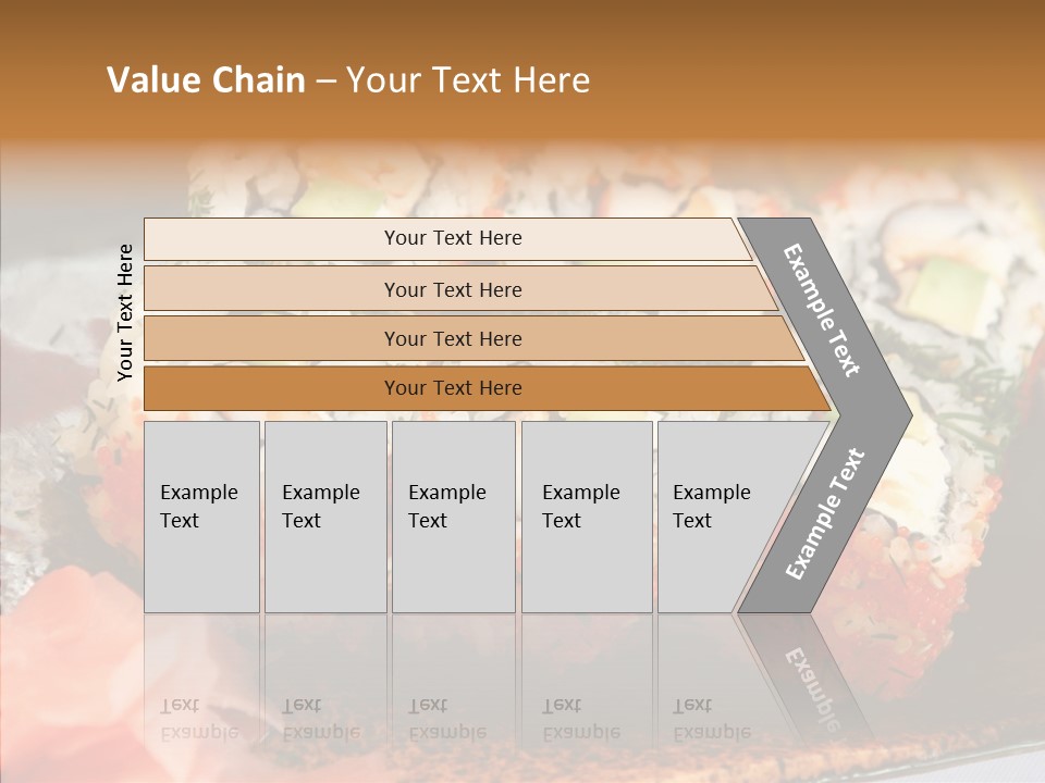 Restaurant Garnish Seaweed PowerPoint Template