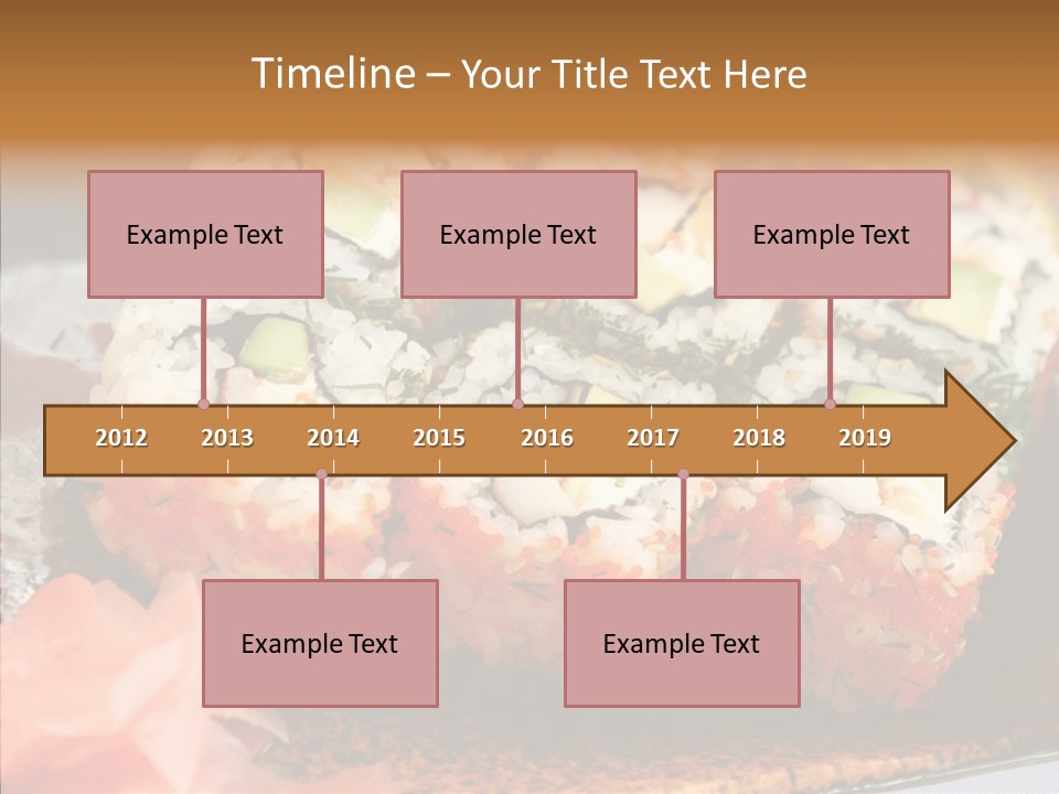 Restaurant Garnish Seaweed PowerPoint Template