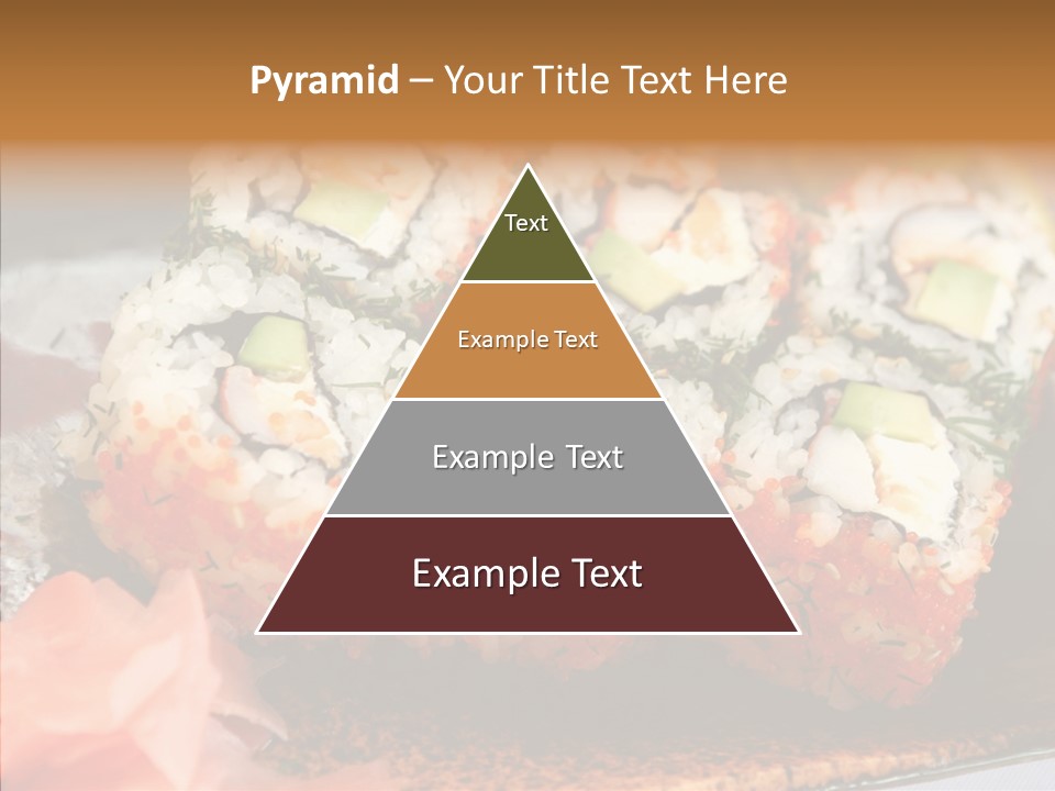 Restaurant Garnish Seaweed PowerPoint Template