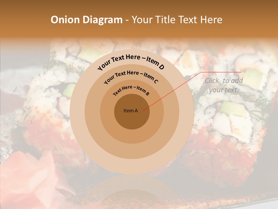 Restaurant Garnish Seaweed PowerPoint Template