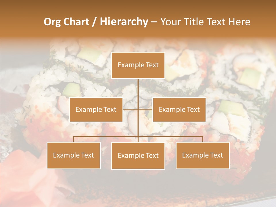 Restaurant Garnish Seaweed PowerPoint Template